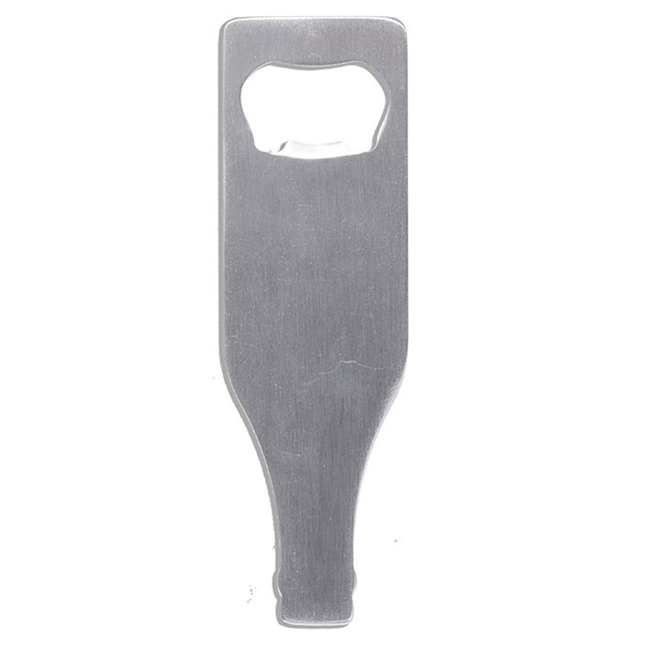 פותחן בקבוקים בצורת בקבוק בגודל 14*3.5 ס"מ להדפסת תמונה והקדשה אישית