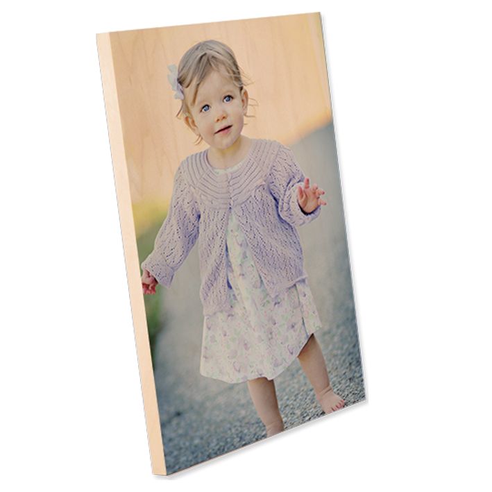 משטח מעץ טבעי לשולחן או לתלייה בגודל 20*25 ס"מ להדפסת תמונה והקדשה אישית