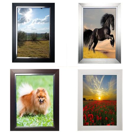 מסגרת לתמונה בגודל  30*20 דגם פס עם 4 צבעים לבחירה