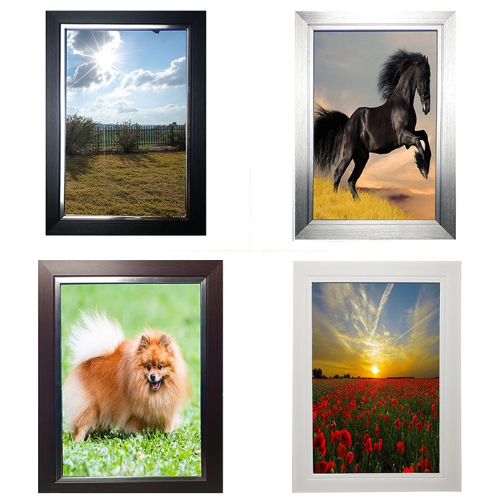 מסגרת לתמונה בגודל 30*20 דגם פס עם 4 צבעים לבחירה