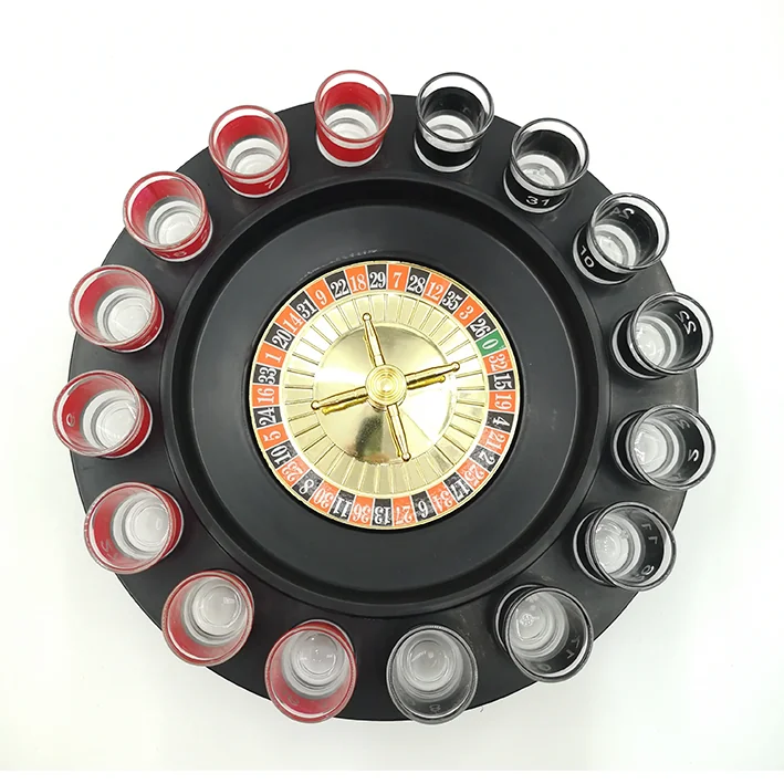 משחק שתייה רולטה קטן 8 חלקים (9614)