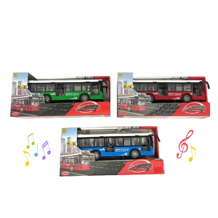 אוטובוס עם קולות ואורות